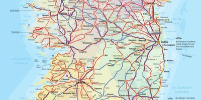 Irska autobusnim karti