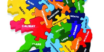 Memorijska kartica Irskoj puzzle