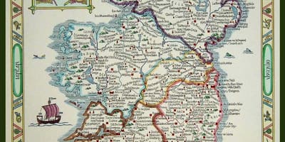 Karta srednjovjekovne Irske
